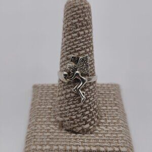 Size 8.5 Sterling Silver Fairy Fantasy Ring A2018